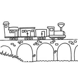 Coloring page: Bridge (Buildings and Architecture) #62906 - Free Printable Coloring Pages