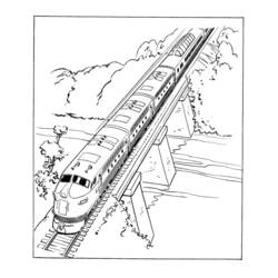 Coloring page: Bridge (Buildings and Architecture) #62949 - Free Printable Coloring Pages