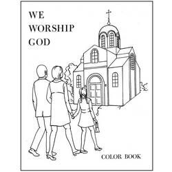 Coloring page: Church (Buildings and Architecture) #64195 - Free Printable Coloring Pages
