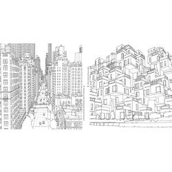 Coloring page: City (Buildings and Architecture) #64910 - Free Printable Coloring Pages