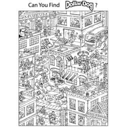 Coloring page: City (Buildings and Architecture) #64917 - Free Printable Coloring Pages