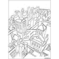 Coloring page: City (Buildings and Architecture) #64919 - Free Printable Coloring Pages