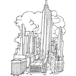 Coloring page: City (Buildings and Architecture) #64941 - Free Printable Coloring Pages