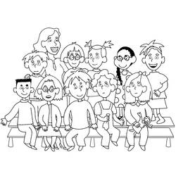 Coloring page: Classroom (Buildings and Architecture) #67928 - Free Printable Coloring Pages