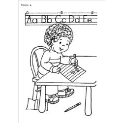 Coloring page: Classroom (Buildings and Architecture) #67980 - Free Printable Coloring Pages