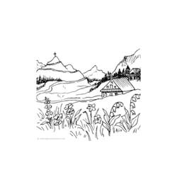 Coloring page: Cottage (Buildings and Architecture) #169933 - Free Printable Coloring Pages