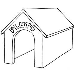 Coloring page: Dog kennel (Buildings and Architecture) #62336 - Free Printable Coloring Pages