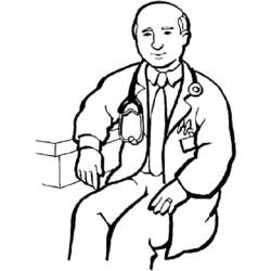 Coloring page: Hospital (Buildings and Architecture) #61879 - Free Printable Coloring Pages