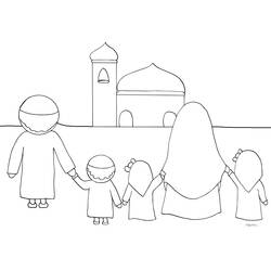 Coloring page: Mosque (Buildings and Architecture) #64521 - Free Printable Coloring Pages