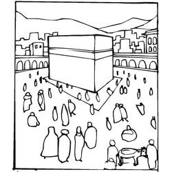 Coloring page: Mosque (Buildings and Architecture) #64529 - Free Printable Coloring Pages