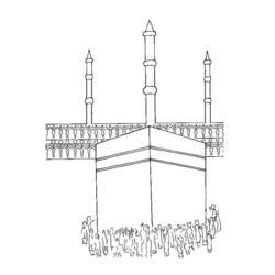 Coloring page: Mosque (Buildings and Architecture) #64603 - Free Printable Coloring Pages