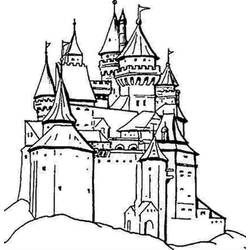 Coloring page: Palace (Buildings and Architecture) #62490 - Free Printable Coloring Pages
