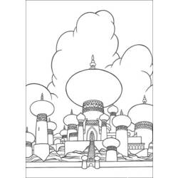 Coloring page: Palace (Buildings and Architecture) #62492 - Free Printable Coloring Pages