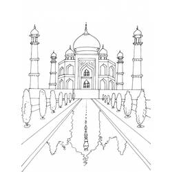 Coloring page: Palace (Buildings and Architecture) #62495 - Free Printable Coloring Pages