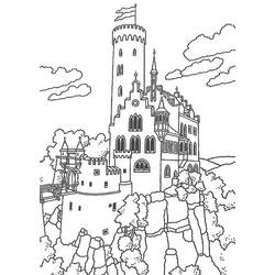 Coloring page: Palace (Buildings and Architecture) #62592 - Free Printable Coloring Pages