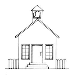 Coloring page: School (Buildings and Architecture) #66817 - Free Printable Coloring Pages