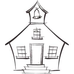 Coloring page: School (Buildings and Architecture) #66824 - Free Printable Coloring Pages