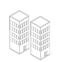Coloring page: Skyscraper (Buildings and Architecture) #65544 - Free Printable Coloring Pages