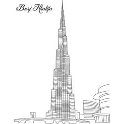Coloring page: Skyscraper (Buildings and Architecture) #65790 - Free Printable Coloring Pages