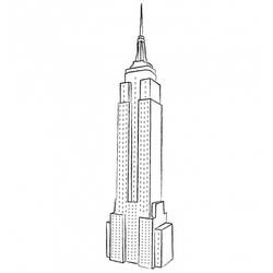 Coloring page: Skyscraper (Buildings and Architecture) #65888 - Free Printable Coloring Pages