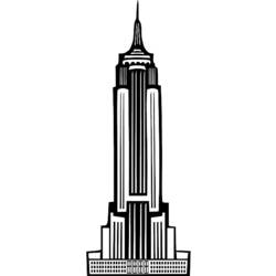 Coloring page: Skyscraper (Buildings and Architecture) #65891 - Free Printable Coloring Pages