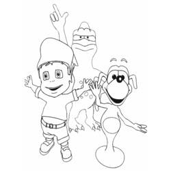 Coloring page: Adiboo (Cartoons) #23585 - Free Printable Coloring Pages