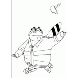 Coloring page: Adiboo (Cartoons) #23598 - Free Printable Coloring Pages