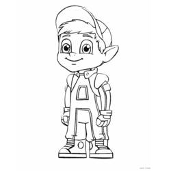 Coloring page: Adiboo (Cartoons) #23602 - Free Printable Coloring Pages
