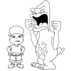 Coloring page: Adiboo (Cartoons) #23603 - Free Printable Coloring Pages