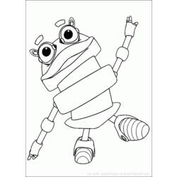 Coloring page: Adiboo (Cartoons) #23619 - Free Printable Coloring Pages