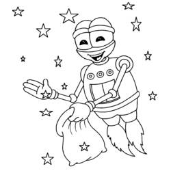 Coloring page: Adiboo (Cartoons) #23621 - Free Printable Coloring Pages