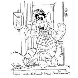 Coloring page: Alf (Cartoons) #33684 - Free Printable Coloring Pages