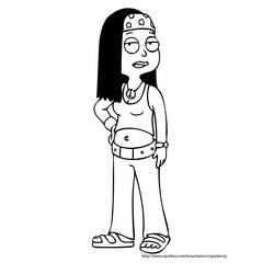 Coloring page: American Dad! (Cartoons) #50896 - Free Printable Coloring Pages