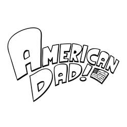 Coloring page: American Dad! (Cartoons) #50900 - Free Printable Coloring Pages