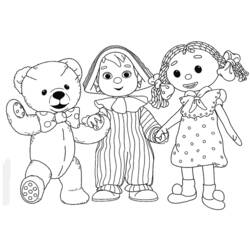 Coloring page: Andy Pandy (Cartoons) #26709 - Free Printable Coloring Pages