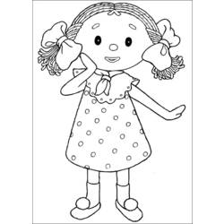 Coloring page: Andy Pandy (Cartoons) #26714 - Free Printable Coloring Pages