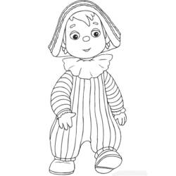 Coloring page: Andy Pandy (Cartoons) #26718 - Free Printable Coloring Pages