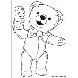 Coloring page: Andy Pandy (Cartoons) #26777 - Free Printable Coloring Pages