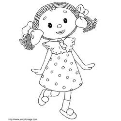 Coloring page: Andy Pandy (Cartoons) #26785 - Free Printable Coloring Pages