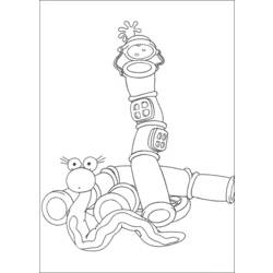 Coloring page: Andy Pandy (Cartoons) #26793 - Free Printable Coloring Pages