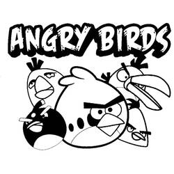 Coloring page: Angry Birds (Cartoons) #25036 - Free Printable Coloring Pages
