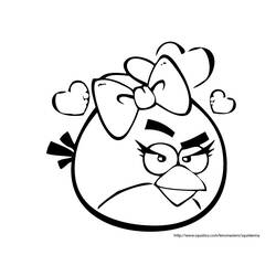 Coloring page: Angry Birds (Cartoons) #25038 - Free Printable Coloring Pages