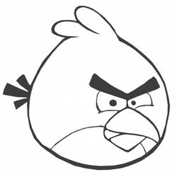 Coloring page: Angry Birds (Cartoons) #25070 - Free Printable Coloring Pages