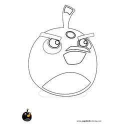 Coloring page: Angry Birds (Cartoons) #25140 - Free Printable Coloring Pages