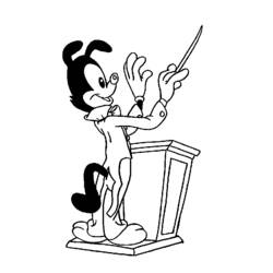 Coloring page: Animaniacs (Cartoons) #48190 - Free Printable Coloring Pages
