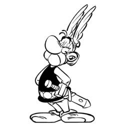 Coloring page: Asterix and Obelix (Cartoons) #24397 - Free Printable Coloring Pages