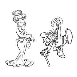 Coloring page: Asterix and Obelix (Cartoons) #24498 - Free Printable Coloring Pages