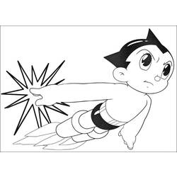Coloring page: Astroboy (Cartoons) #45229 - Free Printable Coloring Pages