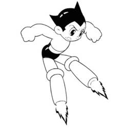 Coloring page: Astroboy (Cartoons) #45234 - Free Printable Coloring Pages