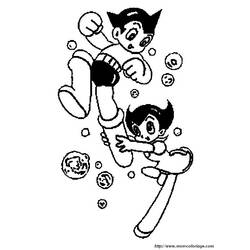 Coloring page: Astroboy (Cartoons) #45252 - Free Printable Coloring Pages
